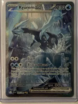 Black Bolt Kyurem ex - 165/086 Holo Special Illustration Rare Pokemon NM/M - Image 1