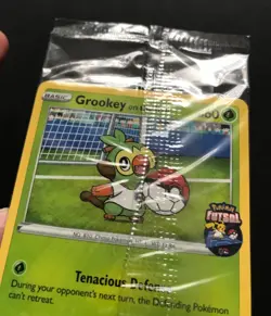 Grookey On The Ball 003/005 Futsal Pokemon Card PROMO UK Exclusive NEW SEALED - Image 3