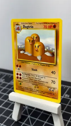 Dugtrio 19/102 Pokemon TCG: Base Set Unlimited NM - LP - Image 2