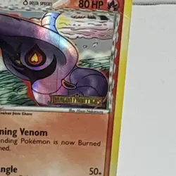 Damages Pokemon Arbok 13/101 Dragon Frontiers Delta Species Holo 80HP stamped - Image 4