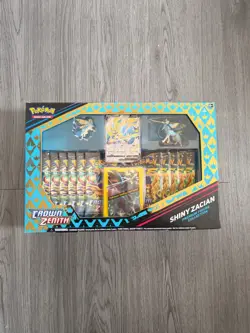 Pokemon TCG - Crown Zenith - Shiny Zacian Premium Figure Collection - New - Image 2