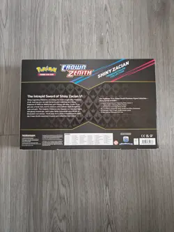 Pokemon TCG - Crown Zenith - Shiny Zacian Premium Figure Collection - New - Image 4
