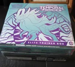 Pokemon TCG Scarlet & Violet Temporal Forces Elite Trainer Box ETB English 1 box - Image 1