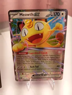 Pokemon TCG, Meowth Ex 062/088 - Perfect Order - Image 1