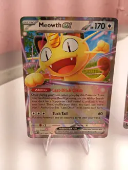 Pokemon TCG, Meowth Ex 062/088 - Perfect Order - Image 1