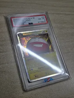 2010 POKEMON TRIUMPHANT ELECTRODE PRIME #93 ULTRA RARE HOLO PSA 8 NM - Image 2