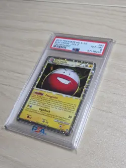 2010 POKEMON TRIUMPHANT ELECTRODE PRIME #93 ULTRA RARE HOLO PSA 8 NM - Image 4