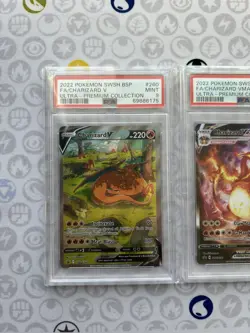 Charizard V SWSH260 VMAX261 VSTAR262 Psa 9 SET Charizard UPC PROMO Pokemon - Image 4