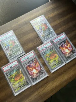 Charizard V SWSH260 VMAX261 VSTAR262 Psa 9 SET Charizard UPC PROMO Pokemon - Image 5