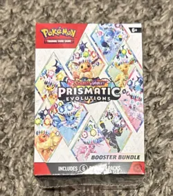 Pokemon TCG Scarlet & Violet Prismatic Evolutions Booster Bundle - READ - Image 1