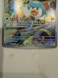 Pokemon TCG Quaxly 206/193 Paldea Evolved Illustration Rare Holo 60 HP - Image 3