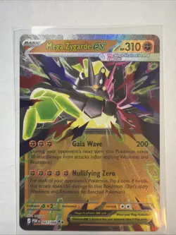 Mega Zygarde ex 047/088 Double Rare English - Pokemon TCG Perfect Order - Image 1