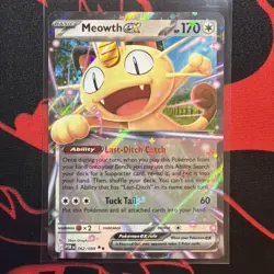Pokemon TCG, Meowth Ex 062/088 - Perfect Order - Image 1