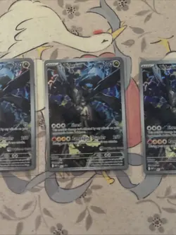 Pokemon TCG N’s Zekrom Mega Evolution Promo 031 Pokemon Center Stamp X 3 . - Image 3