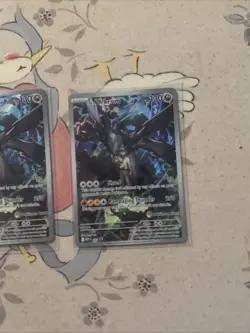Pokemon TCG N’s Zekrom Mega Evolution Promo 031 Pokemon Center Stamp X 3 . - Image 4