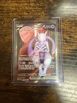 Team Rocket's Mewtwo ex 213/182 - Destined Rivals - Pokemon TCG - Image 1