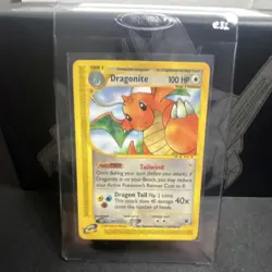 Pokemon TCG Dragonite 043/165 Expedition Base Set Non Holo Rare 2002 100 HP - Image 1