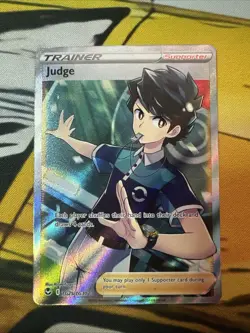 Judge TG25/TG30 Ultra Rare Silver Tempest Trainer Gallery Pokemon - Image 1
