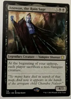 Anowon, the Ruin Sage Commander: Innistrad: Crimson Vow - MTG RARE - Image 1