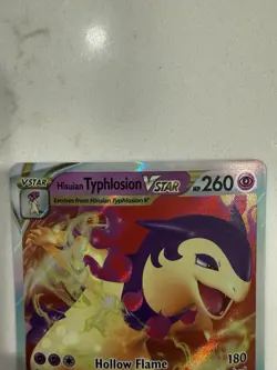 Pokemon Hisuian Typhlosion VSTAR 054/189 Astral Radiance Ultra Rare Holo 260 HP - Image 2