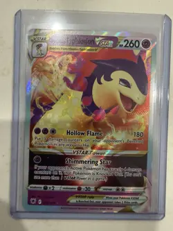 Pokemon Hisuian Typhlosion VSTAR 054/189 Astral Radiance Ultra Rare Holo 260 HP - Image 4