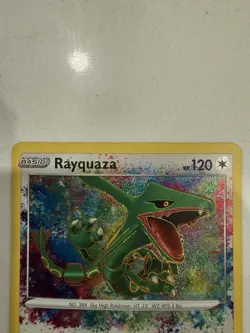 Pokemon Rayquaza 138/185 Vivid Voltage Amazing Rare Holo 2020 120 HP - Image 2
