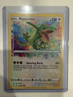 Pokemon Rayquaza 138/185 Vivid Voltage Amazing Rare Holo 2020 120 HP - Image 5