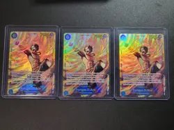 Lot Of 3 - Portgas D Ace One Piece Card Carrying Japanese Edition, OP13-119 - Image 1