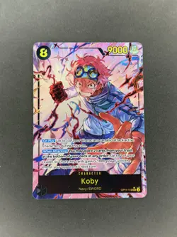 Koby (119) (Alternate Art) OP11-119 A Fist of Divine Speed Foil One Piece TCG - Image 1