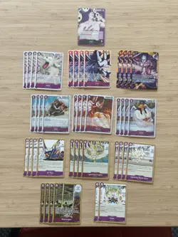 One Piece Op15 Enel Core Deck Op15-118 Op15-060 Op15-078 With 10 Luffy Don - Image 1