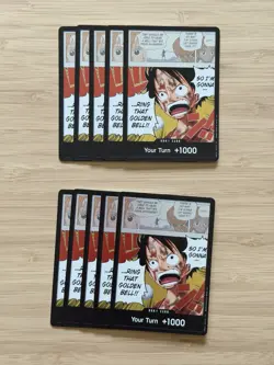 One Piece Op15 Enel Core Deck Op15-118 Op15-060 Op15-078 With 10 Luffy Don - Image 4