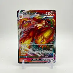 Pokemon TCG Blaziken VMAX Holo Ultra Rare Card 21/198 Chilling Reign - Image 1