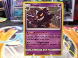 Pokemon TCG Gengar Card 70/214 Non-Holo Rare, SM Unbroken Bonds - Image 1