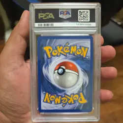 Dark Arbok Holo 2/82 Team Rocket Unlimited PSA 8 Mint Pokemon Card Swirl - Image 2