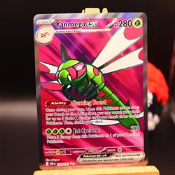 Pokemon TCG Yanmega EX Full Art Card Destined Rivals 206/182 - Image 1