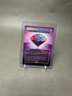 MTG Sonic x Secret Lair Chaos Emerald (Lotus Petal) Purple 7034 Mythic Foil - NM - Image 1