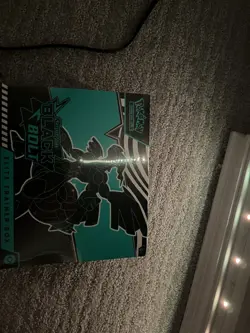Pokemon Black Bolt Elite Trainer Box Zekrom Trading Card Game - Image 1