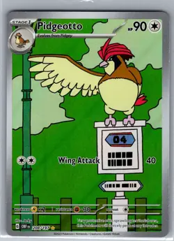 Pidgeotto 208/197 SV03: Obsidian Flames - Pokemon Card - NM - Image 1