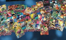 Super Dragon Ball Heroes 50 Card Lot Holos Cardass Mixed Set Japanese Bandai #6 - Image 1