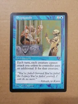 Propaganda Lightly Played Tempest Magic: The Gathering - Image 1