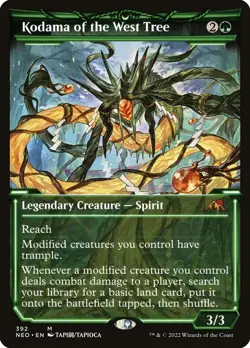 Kodama of the West Tree (Showcase) Kamigawa: Neon Dynasty #392 FOIL - Image 1
