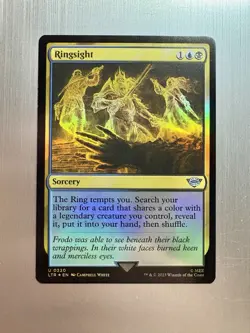 Ringsight - 220 - MTG: Lord Of The Rings - Uncommon - FOIL - Image 1