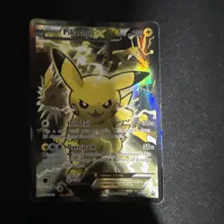 Pikachu EX XY124 2016 XP Promo Pokemon Card MP+ - Image 1