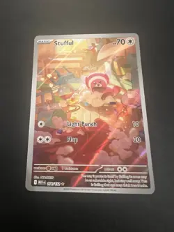 STUFFUL 154/132 ILLUSTRATION RARE MEGA EVOLUTION POKEMON NM/M - Image 1