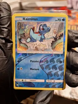 Totodile 18/73 Pokemon TCG Shining Legends French NM Reverse Holo - Image 1