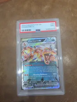 2023 POKEMON OBF EN-OBSIDIAN FLAMES #125 CHARIZARD EX PSA 9 - Image 1