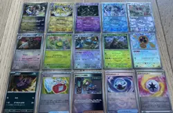 Pokemon Japanese Master ball Cards X17 - Image 5