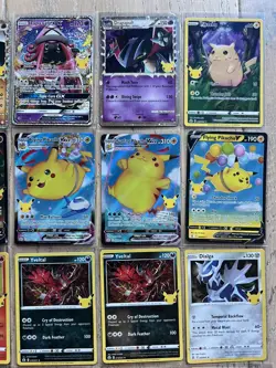 Pokemon TCG 25th Anniversary Celebrations Cards X31 - Image 3