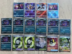Pokemon English/Japanese Mixed Cards X16 - Image 1