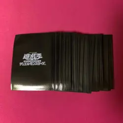 Yu-Gi-Oh Sleeve Initial Logo Black 49 Pieces Rough No.MY1435 - Image 1